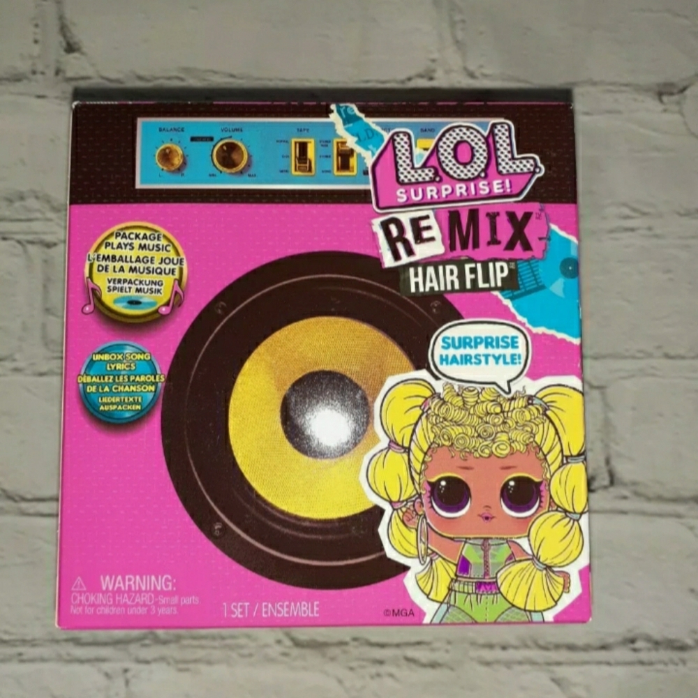 LOL Surprise! Remix Hair Flip Dolls - Brand New